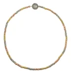 Girocollo a catena composto da 88 dadini AG colore B/G/R