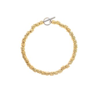 Bracciale a catena con 36 dadini