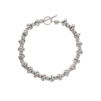 Bracciale con 18 dadini e 18 rondelle