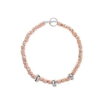 Bracciale con 32 dadini e 3 rondelle